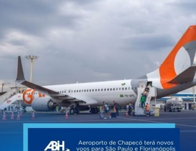 Aeroporto de Chapecó terá novos voos para São Paulo e Florianópolis já no primeiro trimestre (1)